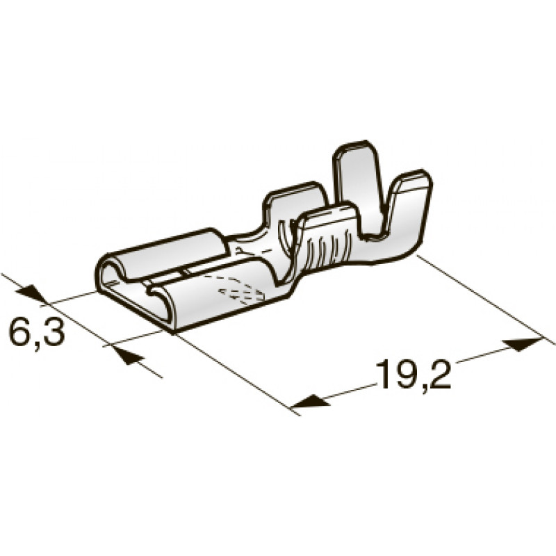 Разъем мама 6.3