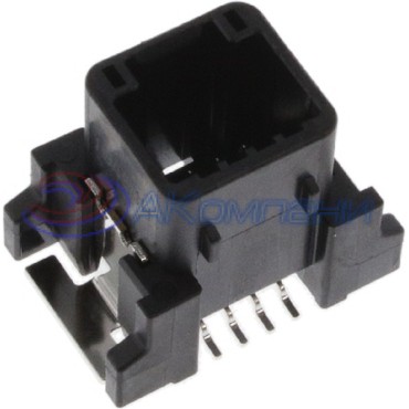 1939403-2, Автомобильный разъем 0.64 SMD 8 POS 2.2MM CAP ASSY V-TYPE