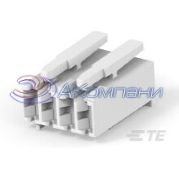 1-1241965-4, Корпус разъема RCPT HSG 4POS 5.00MM