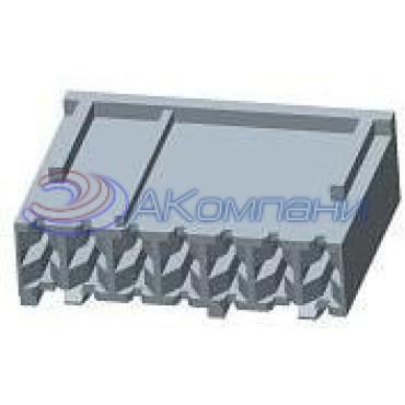 2-1241965-7, Корпус разъема RCPT HSG 7POS 5.00MM