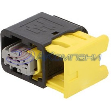 2-1418448-1, Корпус розетки 3 POS AMP MCP1.5k REC. HSG COD