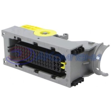 2-1418883-1, Корпус разъема LEAVYSEAL 62 POS; вилка; "мама"; обжим; серый