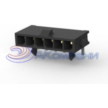 2-1445098-9, Корпус разъема HDR ASSY 9 POS R/A SINGLE ROW 30 AU