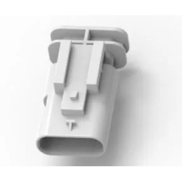 2-1564559-1 Корпус разъема MCON 1.2 вилка, "папа", 4 контакта белый