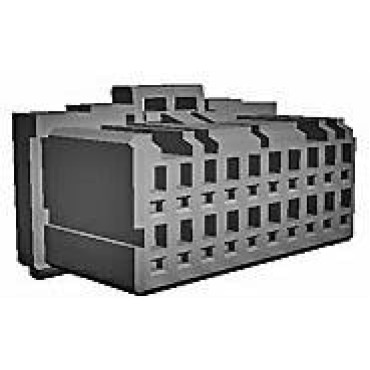 2-1827863-0, Разъем RCP 40 POS 2mm Crimp ST Cable Mount Bag