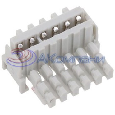 2-284865-0, Headers & Wire Housings 10P DUOPLUG side lock fully 1/2