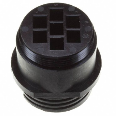 Кабельная вилка CPC 23мм, 7 контактов 206137-2 Tyco Electronics