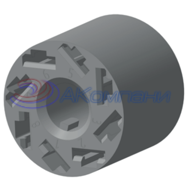 2105-3724564 Колодка выключателя аварийной сигнализации гнездовая 8-контактная, серия 6,3,  D=30мм