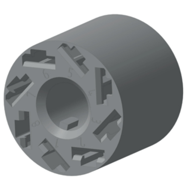 2105-3724564 Колодка выключателя аварийной сигнализации гнездовая 8-контактная, серия 6,3,  D=28,9мм