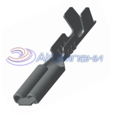 2108-3724390-01 (8024) Наконечник гнездовой 2,8мм, сечение 0,5-1мм2 с фиксирующим элементом, Хп