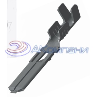 2108-3724392-01 (8891) Наконечник штыревой 2,8мм, сечение 0,5-1мм2 с монтажным усиком, Ол