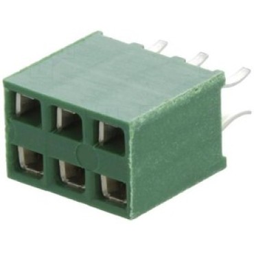 215307-3 AMPMODU розетка на плату 2х3 2.54мм HV-100