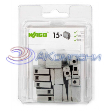Мини-упаковка клемм Wago для осветительного оборудования (без контактной пасты) 224–101/996-015 (Wago)