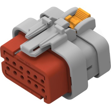 2320925-3 Корпус разъема PLUG, 12POS, KEY C; AMPSEAL 16 purple