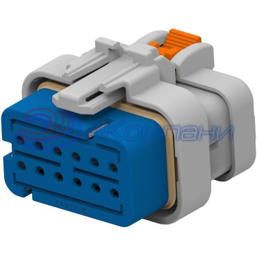 2320925-2 Корпус разъема PLUG, 12POS, KEY B; AMPSEAL 16 blue