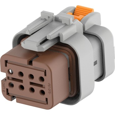 2320936-1, Корпус разъема Ampseal 16 PLUG, 8POS, KEY A