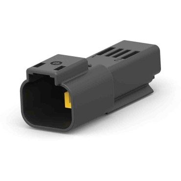 2327042-1, Корпус разъема MCON 1.2, 2 POS TAB HSG ASSY,SLD,COD A