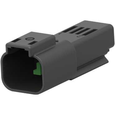 2327042-2, Корпус разъема MCON 1.2, 2 POS TAB HSG ASSY,SLD,COD B