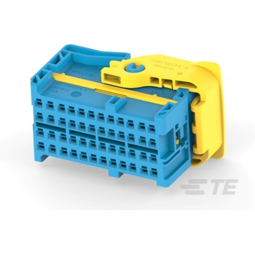 2366036-4 Корпус разъема Plug Housing, 48Pos, 24V, Pbt+Gf30 blue