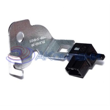 Кнопка выключателя контрольной лампы ручного тормоза с кронштейном 12V 26.3768-20 (8450060678)