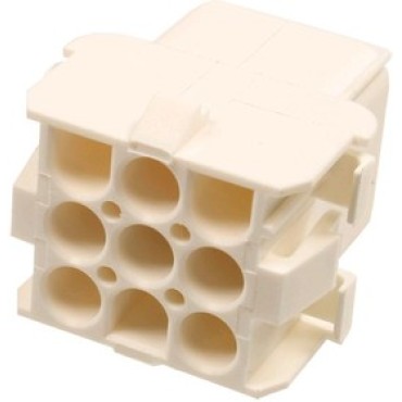 927231-3 Корпус разъема Universal MATE-N-LOK, розетка 9PIN, Matrix (PA66, UL 94V-0) без контактов