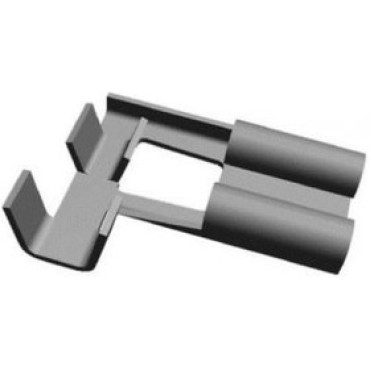 Наконечник гнездовой флажковый неизолированный 1.0-2.5мм², d=6.3 180464-2 Tyco Electronics