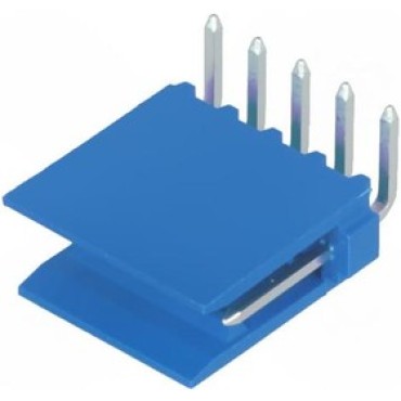 281698-5, Разъем папа 2.54mm, 5 контактов AMPMODU HE14 Series