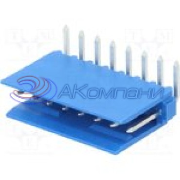 281698-8, Разъем папа 2.54mm 8 контактов AMPMODU HE14 Series