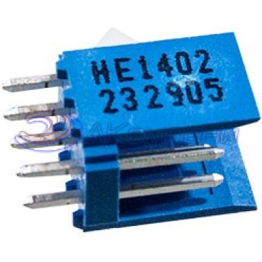 281739-4, Разъем вертикальный папа 2.54mm, 8 контактов AMPMODU HE14 Series