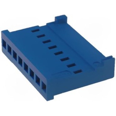 281838-8, Корпус разъема типа провод-плата, 2.54 мм, 4 контакт(-ов), Гнездо, Серия AMPMODU HE13 / HE14, Обжим