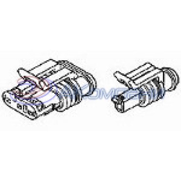282088-2, Корпус разъема Superseal 1.5 SERIES 4P PL