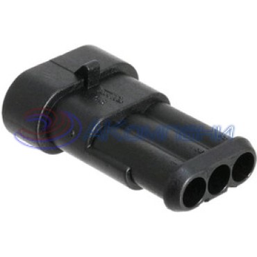 282105-1, Корпус разъема Superseal 1.5, вилка, 3PIN