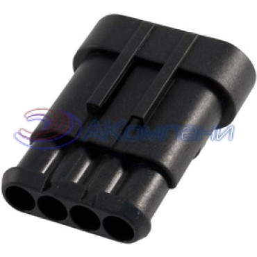 282106-1, Корпус разъема Superseal 1.5, вилка, 4PIN