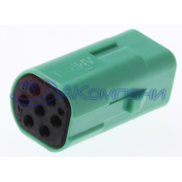 2822343-1, Корпус разъема MINI MLC PLUG HSG ASSY 7P green