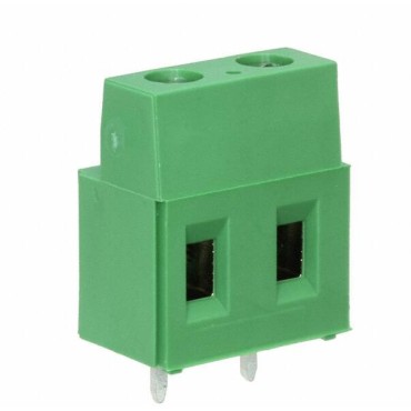 282861-2 Клеммник PCB MOUNT SIDE ENTRY WIRE, STACKING W/ INTERLOCK 2 контакта 7.62мм