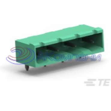 282966-2 Разъемный клеммник TERMI-BLOK HEADER ASSY 2 контакта 7.62мм