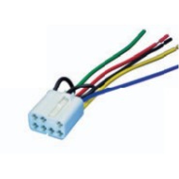 568СБ7 Колодка соединит. выключ.-клавиши электростеклоподъемников (в сборе с 7-ю проводами)