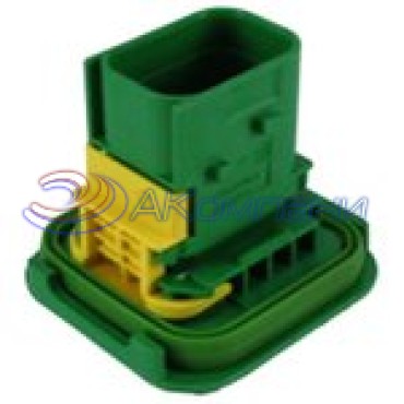 3-1564416-1, Корпус автомобильного разъема 8POS, TAB 1.6X0.6, TAB HSG, ASSY