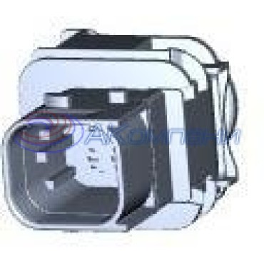 4-1703773-1 Корпус разъема, "папа", 6PIN, 20А, IP67 голубой