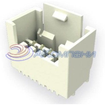 3-1971817-4 Корпус разъема 4P RAST 2.5 Tab Hdr Ex- Lock T/H Vrt-tin