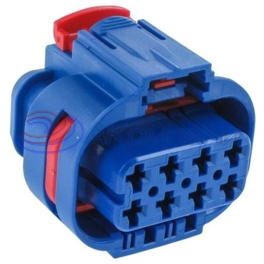 3-2109441-1, Корпус разъема MCP 2.8 8P PLUG ASSY BLU/D