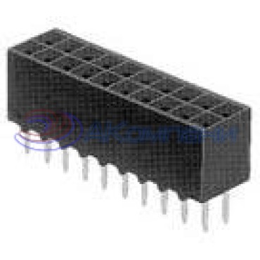 3-534998-0, Корпус разъема RECEPT 60 POS .100 VERT DUAL