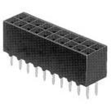 3-534998-0, Корпус разъема RECEPT 60 POS .100 VERT DUAL