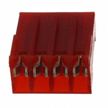 Кабельная IDC розетка с фиксатором вилки 3.96мм, сечение 22мм2, 4 контакта 3-640428-4