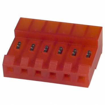 Кабельная IDC розетка с фиксатором вилки 3.96мм, сечение 22мм2, 6 контактов 3-640428-6