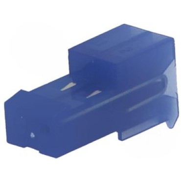 3-640442-2, Разъем мама 2.54 мм, 1 ряд, 2 контакта, монтаж на кабель MTA-100