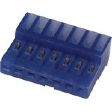 3-640442-7, Разъем мама 2.54 мм, 1 ряд, 7 контактов, монтаж на кабель MTA-100