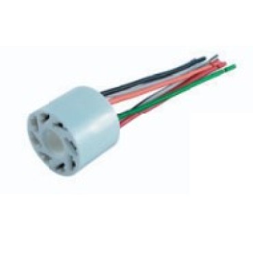 9028 Колодка соединит. выключ.-кнопки авар. сигн. 2105-3724564 ф30 (в сборе с проводом)