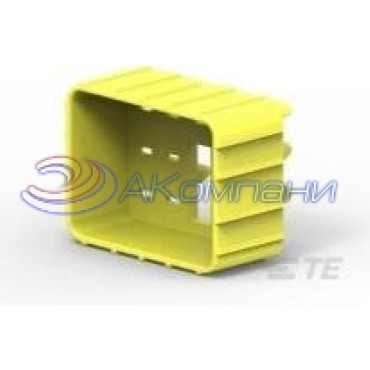 344261-1, CONN TAB ANTI-BACKOUT 13POS YEL