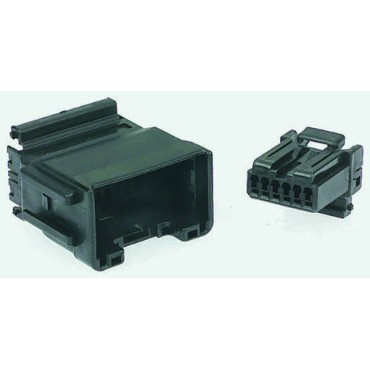 345178-2 Разъем 6-ти контактный к кнопке блокировки задних стеклоподъемников ВАЗ 2180 Vesta